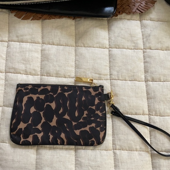Tory Burch leopard print wristlet - Picture 3 of 4